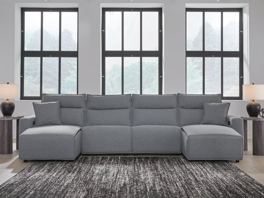 Modmax II 4-Piece Power Reclining Sectional with Chaise
