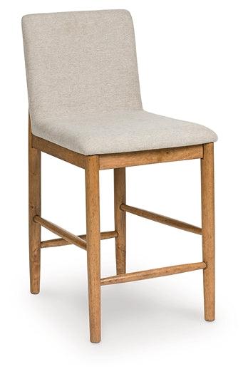 Ashley Express - Isanti Upholstered Barstool (2/CN)
