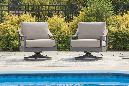 Ashley Express - Ocean Beach Swivel Lounge w/ Cushion
