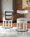 Valebeck UPH Swivel Barstool (1/CN) White