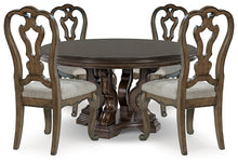 Load image into Gallery viewer, Maylee Dining Table and 4 Chairs with Storage

