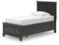 Ashley Express - Lanolee Twin Panel Storage Bed