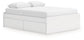 Ashley Express - Onita Queen Platform Bed with 1 Side Storage
