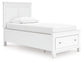 Ashley Express - Fortman Twin Panel Storage Bed