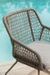 Ashley Express - Majors Beach Chairs w/CUSH/Table Set (3/CN)