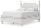 Rowlenstown Queen Poster Bed, Dresser, Mirror and Nightstand