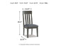 Ashley Express - Hallanden Dining UPH Side Chair (2/CN)