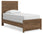 Broachmyn Twin Panel Bed Auburn