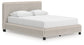 Zuraleus Queen Upholstered Bed, Dresser and Mirror