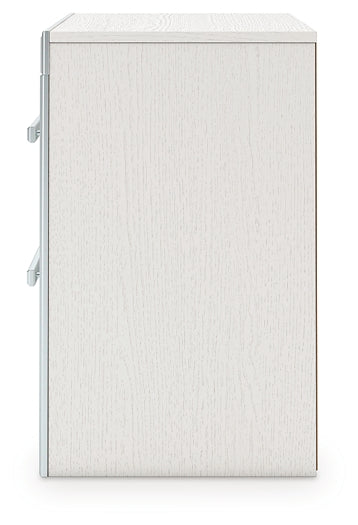 Zuraleus Queen Upholstered Panel Platform Storage Bed, Dresser, Mirror, Chest and Nightstand