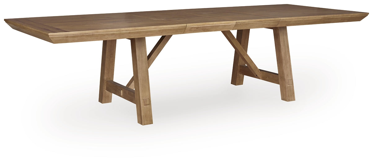 Ridgester RECT Dining Room EXT Table