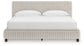 Zuraleus California King Upholstered Bed, Dresser, Mirror, Chest and Nightstand
