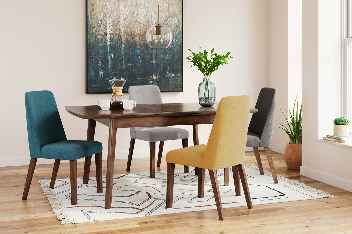 Ashley Express - Lyncott Dining Table and 4 Chairs
