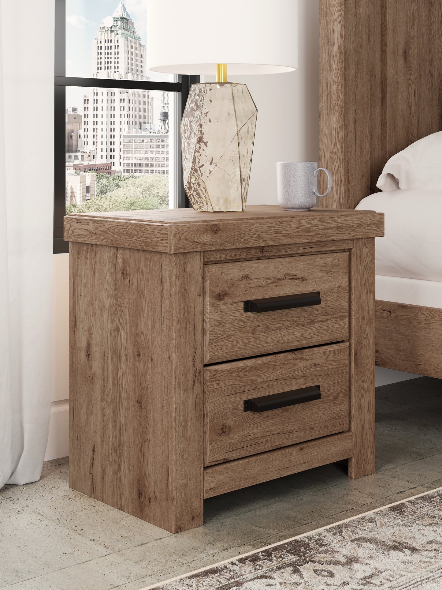 Ashley Express - Oliandon Two Drawer Night Stand