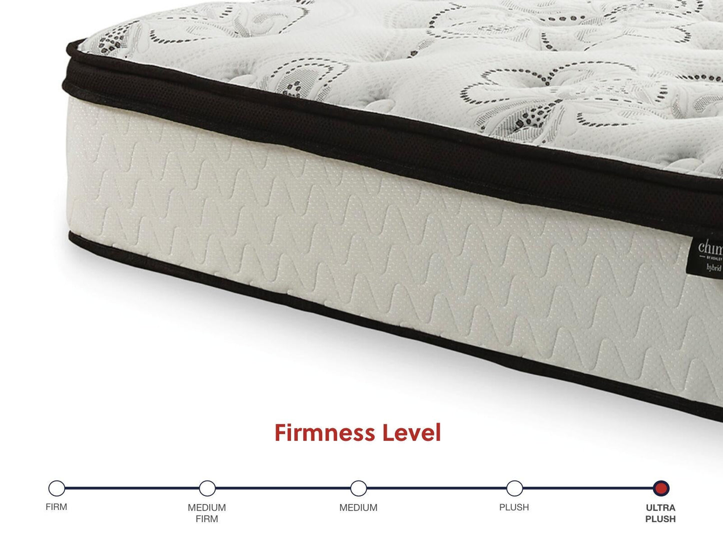 Ashley Express - Chime 12 Inch Hybrid  Mattress