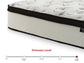 Ashley Express - Chime 12 Inch Hybrid  Mattress