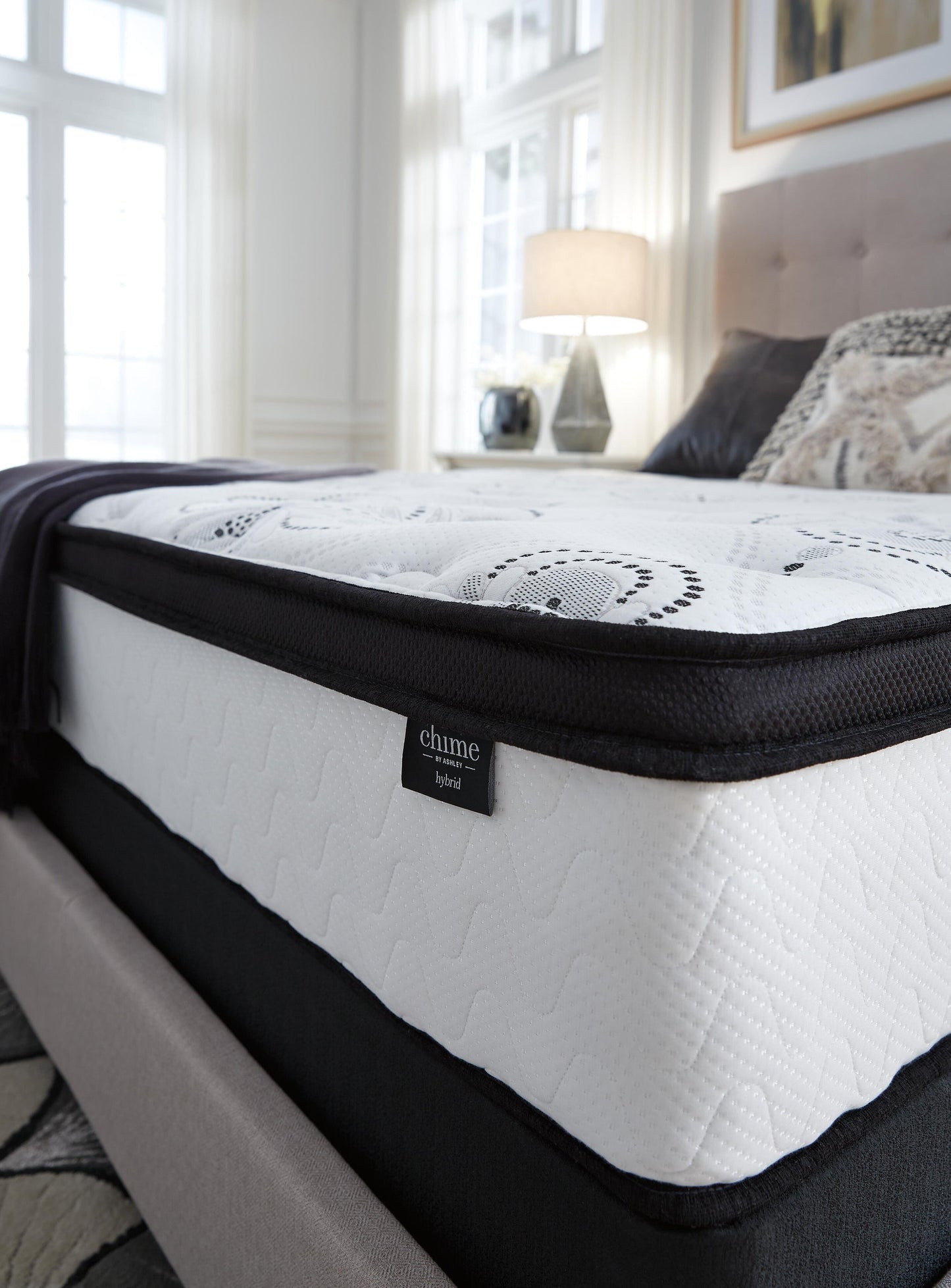 Ashley Express - Chime 12 Inch Hybrid  Mattress