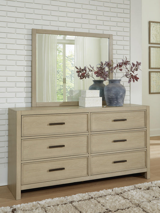 Calmoro Dresser and Mirror