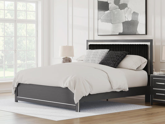 Zuraleus King Upholstered Platform Bed