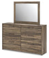 Elbrim Dresser and Mirror