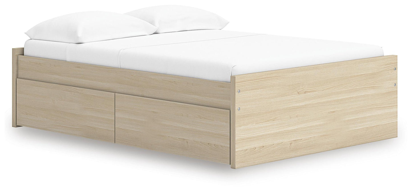 Ashley Express - Onita Full Platform Bed with 2 Side Storage