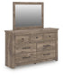 Rusticott Dresser and Mirror