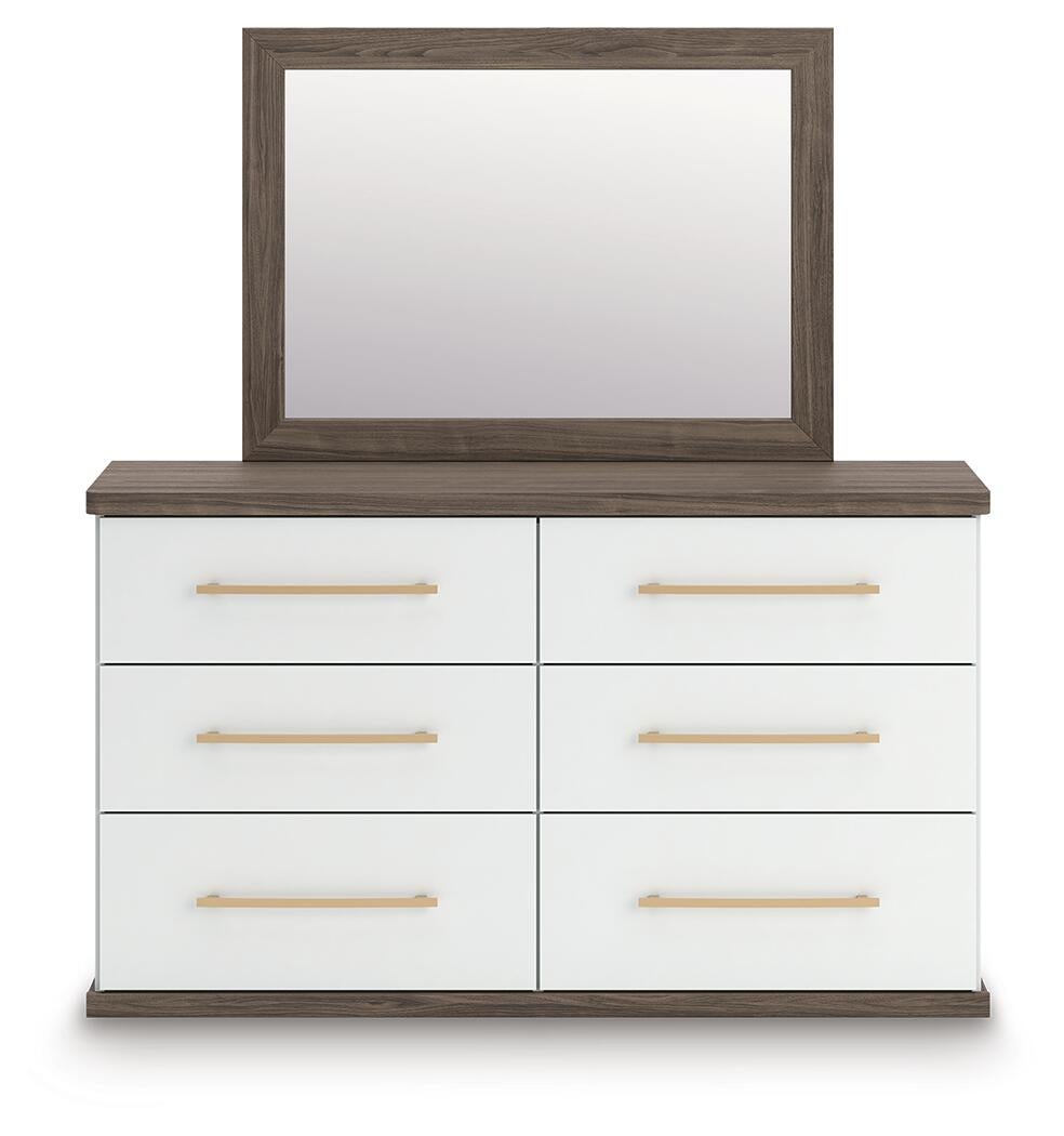 Kendanport Dresser and Mirror