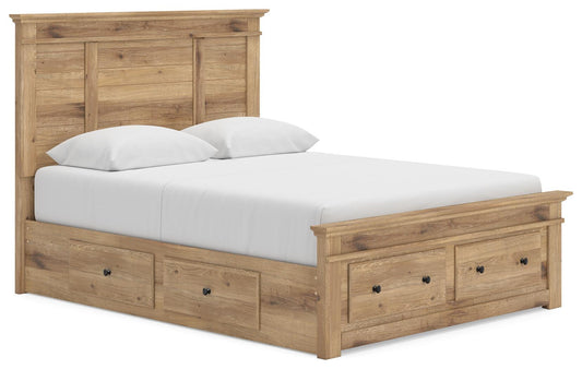 Makidern Queen Panel Storage Bed