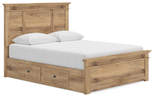 Makidern Queen Panel Storage Bed