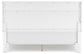 Fortman King Panel Bed with Mirrored Dresser, Chest and Nightstand