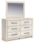 Lawroy Queen Panel Bed, Dresser, Mirror and Nightstand