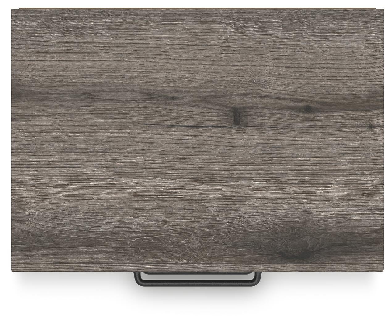 Graystorm King Panel Bed, Dresser, Mirror and Nightstand