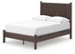 Cadmori Full Panel Platform Bed, Dresser and Mirror