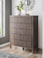Cadmori Twin Panel Platform Bed, Dresser, Mirror, Chest and Nightstand