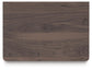 Cadmori Queen Upholstered Panel Bed, Dresser, Mirror and Nightstand