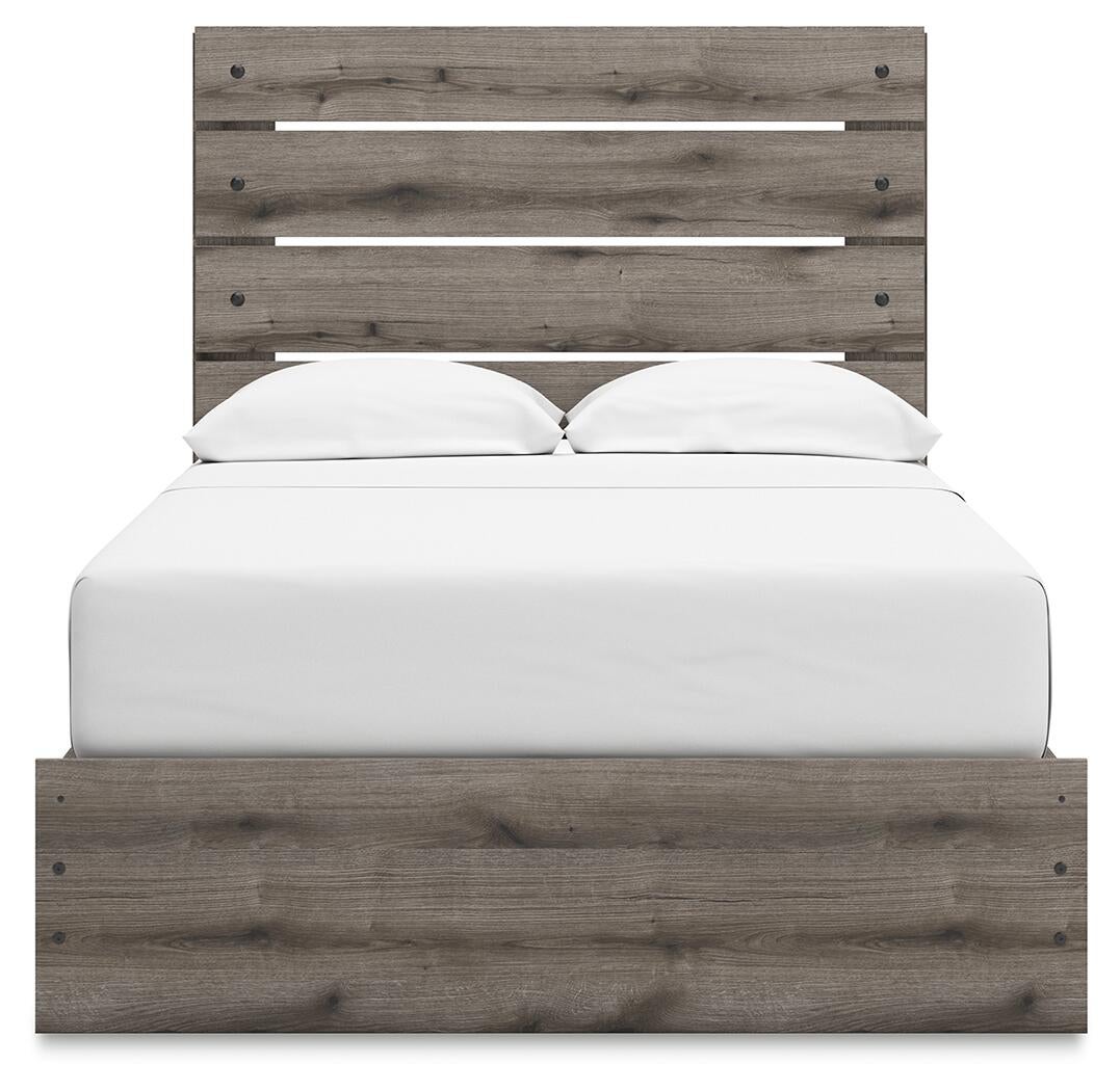 Urbanoore Full Panel Bed with Storage, Dresser, Mirror and Nightstand
