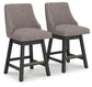 Ashley Express - Neymorton UPH Swivel Barstool (2/CN)