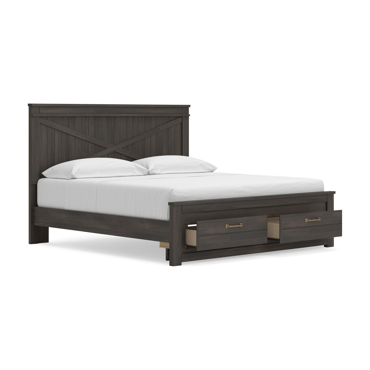 Vonitta Bay King Panel Storage Bed