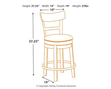 Load image into Gallery viewer, Ashley Express - Pinnadel UPH Swivel Barstool (1/CN)
