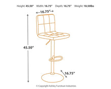 Load image into Gallery viewer, Ashley Express - Bellatier Tall UPH Swivel Barstool(2/CN)
