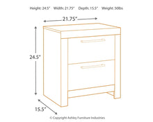 Load image into Gallery viewer, Ashley Express - Derekson Two Drawer Night Stand
