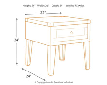 Load image into Gallery viewer, Ashley Express - Chazney Rectangular End Table
