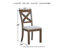 Load image into Gallery viewer, Ashley Express - Moriville Dining UPH Side Chair (2/CN)
