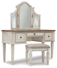 Load image into Gallery viewer, Ashley Express - Realyn Vanity/Mirror/Stool (3/CN)

