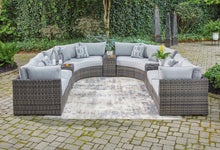 Load image into Gallery viewer, Harbor Court 9-Piece Outdoor Sectional
