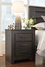 Load image into Gallery viewer, Brinxton Queen Panel Bed with Mirrored Dresser, Chest and 2 Nightstands
