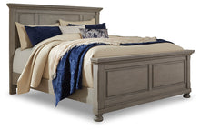 Load image into Gallery viewer, Lettner King Panel Bed with Mirrored Dresser and Chest

