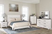 Load image into Gallery viewer, Gerridan Queen Panel Bed with Mirrored Dresser, Chest and Nightstand

