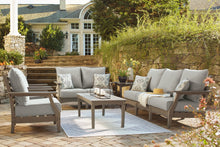 Load image into Gallery viewer, Visola Outdoor Sofa and Loveseat with 2 Lounge Chairs and End Table
