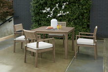 Load image into Gallery viewer, Ashley Express - Aria Plains Outdoor Dining Table and 4 Chairs
